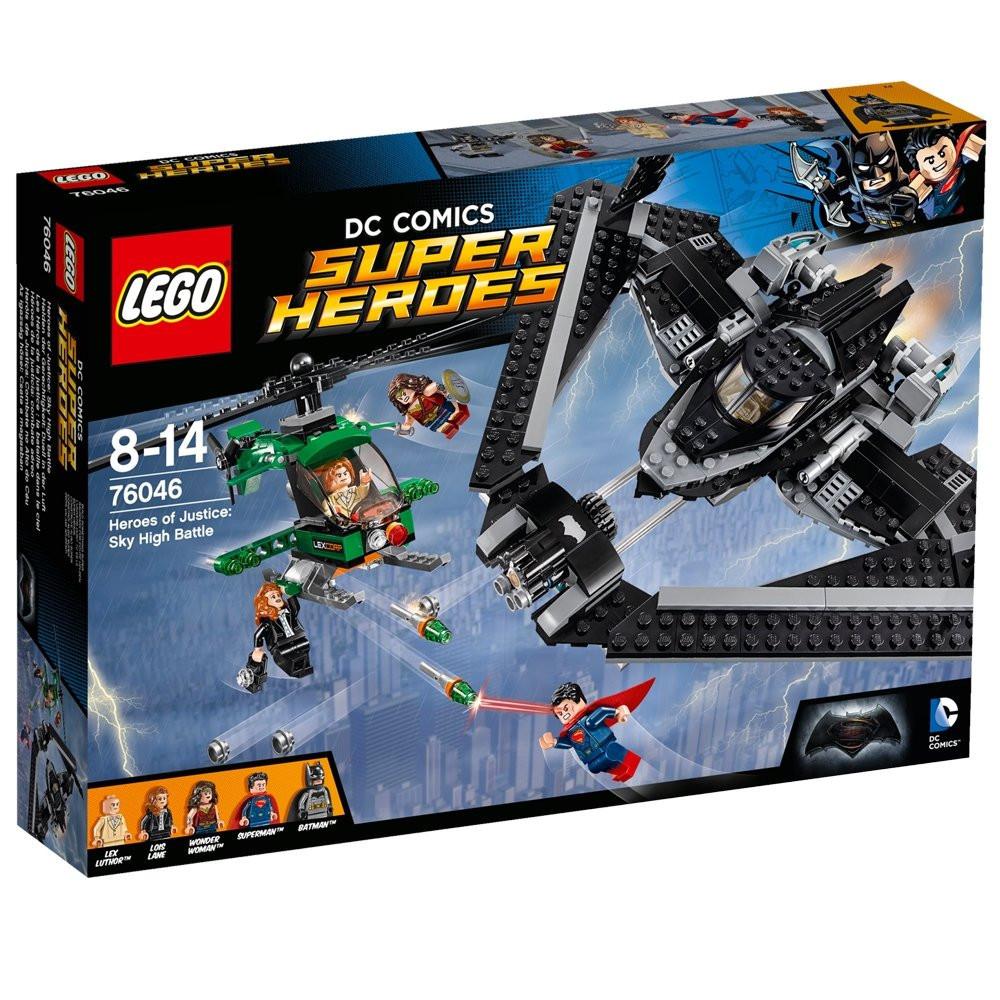 Lego Super Heroes Поєдинок в небі 76046