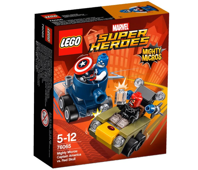 Lego Super Heroes Капітан Америка проти Червоного Черепа 76065