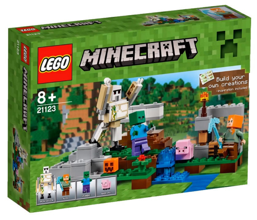 Lego Minecraft Залізний голем 21123