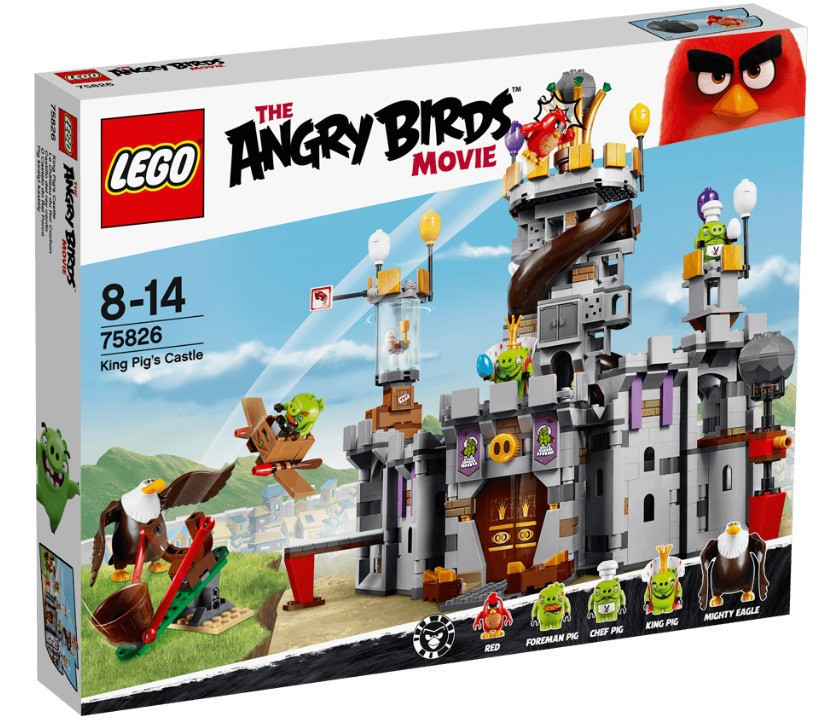 Lego Angry Birds Замок Короля свинок 75826