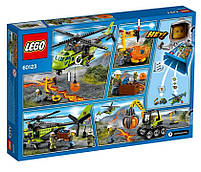 LEGO City Вантажний вертоліт дослідників вулканів 60123, фото 3
