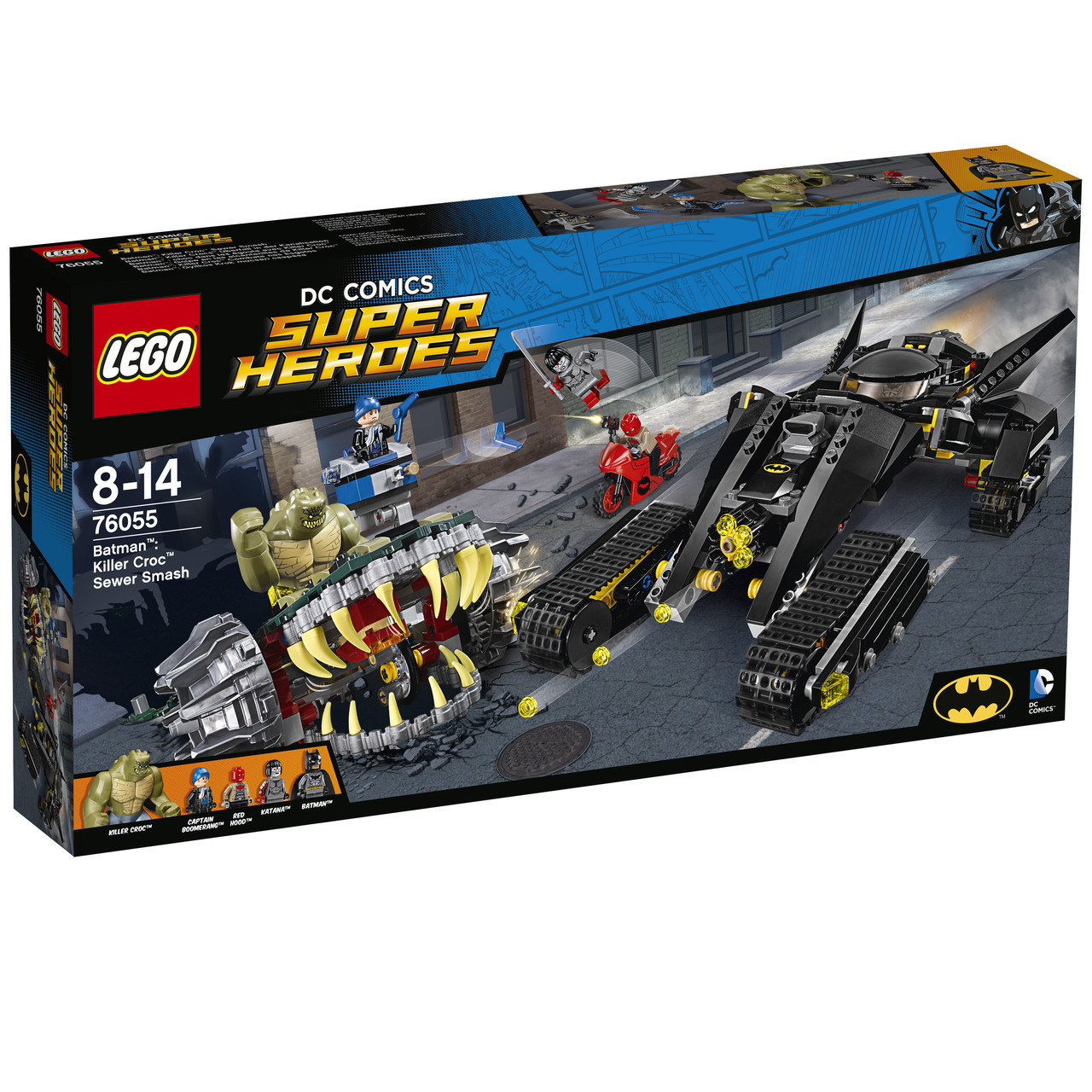 LEGO Super Heroes Вбивця Крок Сутичка в каналізації 76055