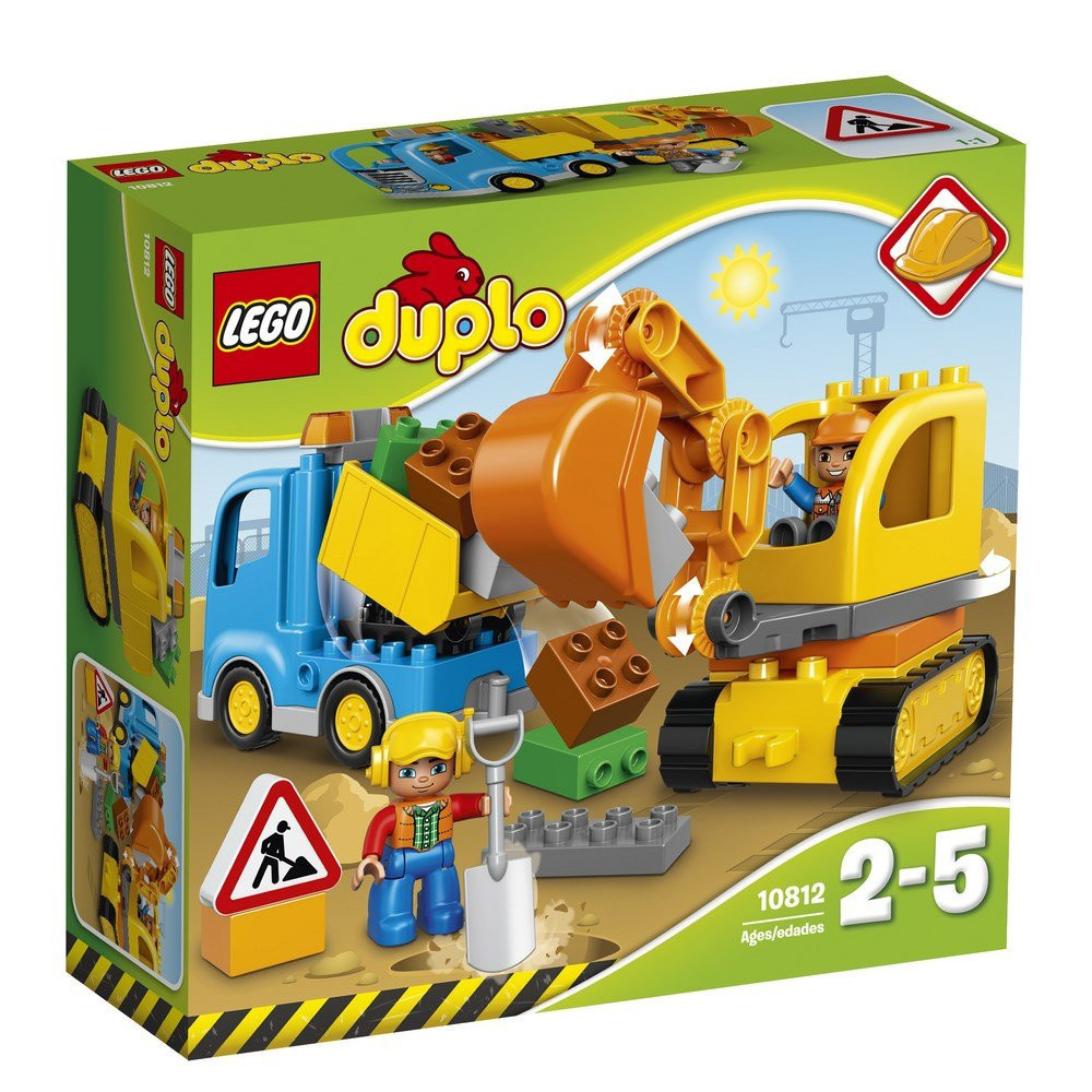 Lego Duplo Вантажівка і гусеничний екскаватор 10812