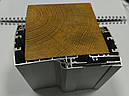 Алюмінієва коробка для скляних дверей телескопічна (ОБТИСКНА), фото 3