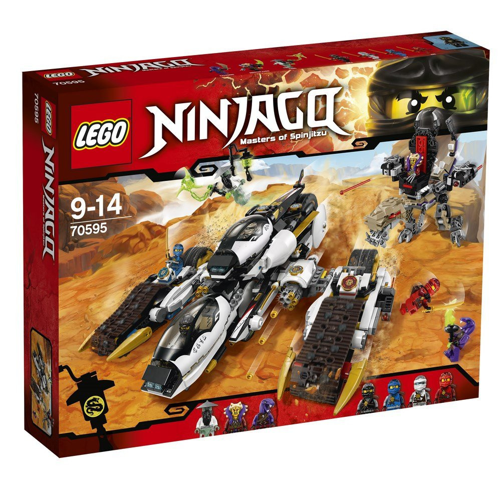 Lego Ninjago Позашляховик з суперсистемой маскування 70595