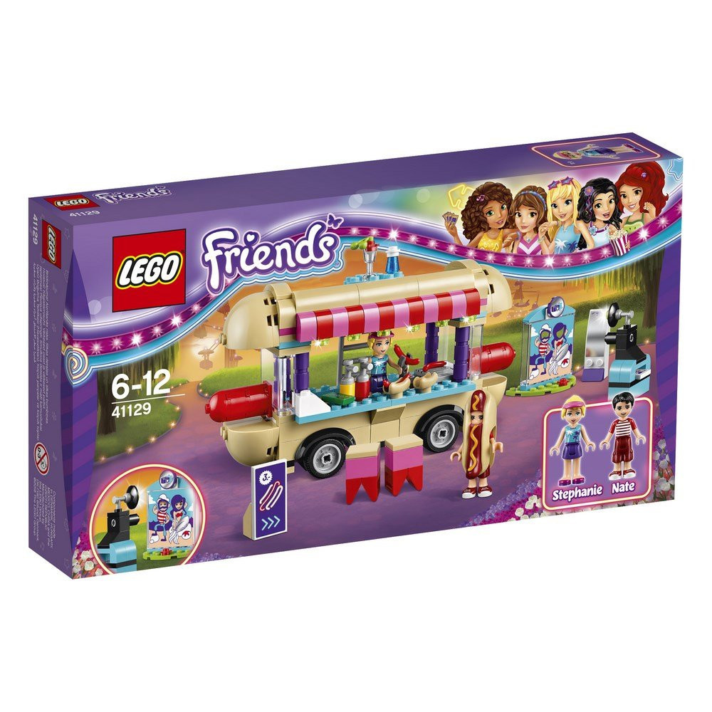 Lego Friends Парк розваг: Фургон з хот-догами 41129