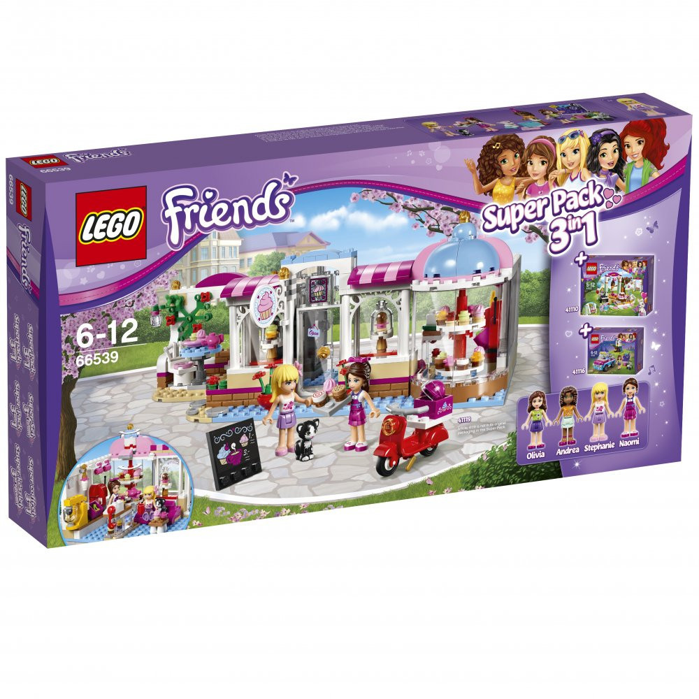 Lego Friends Комбінований набір 3 в 1 66539