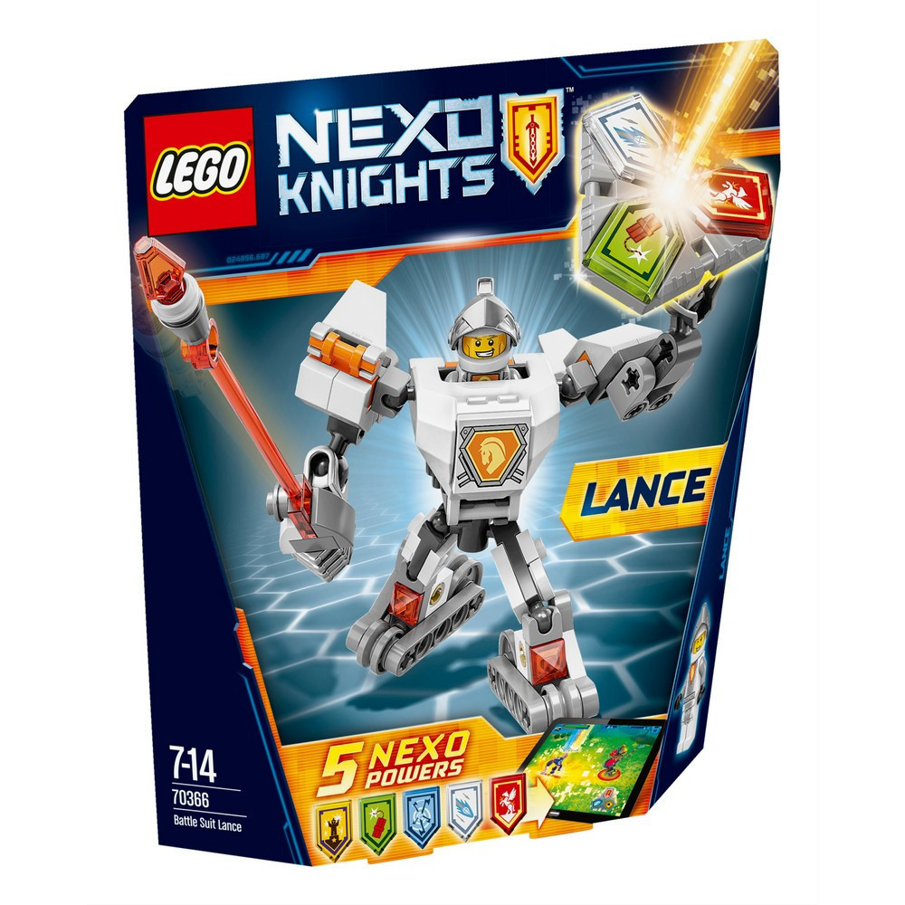 Lego Nexo Knights Бойові обладунки Ланса 70366