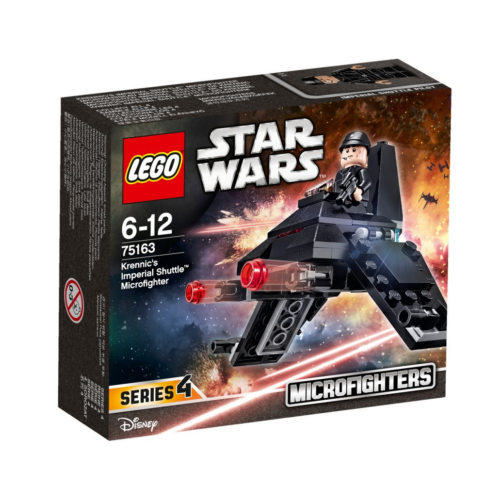 Lego Star Wars Мікрознищувач Імперський шатл Кренніка 75163