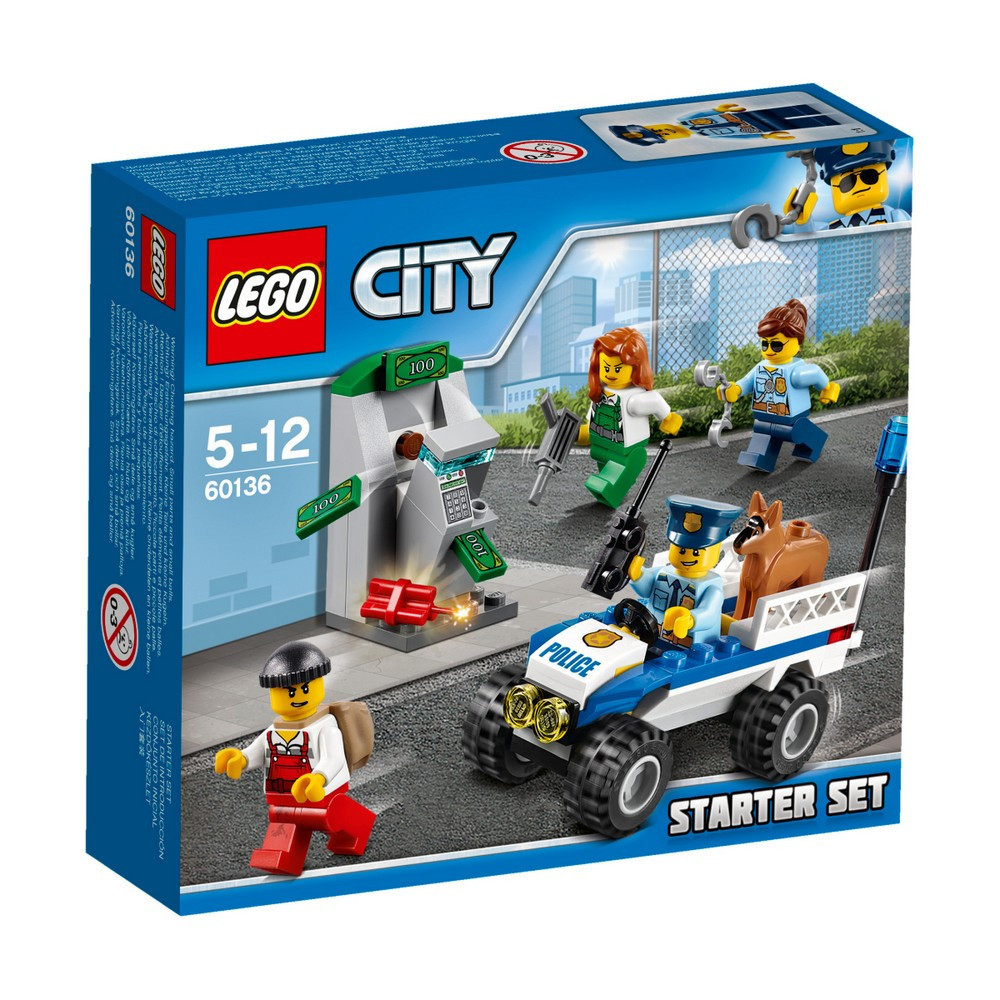Lego City Набір для початківців «Поліція» 60136