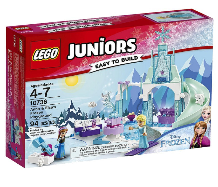 Lego Juniors Ігровий майданчик Ельзи й Анни 10736