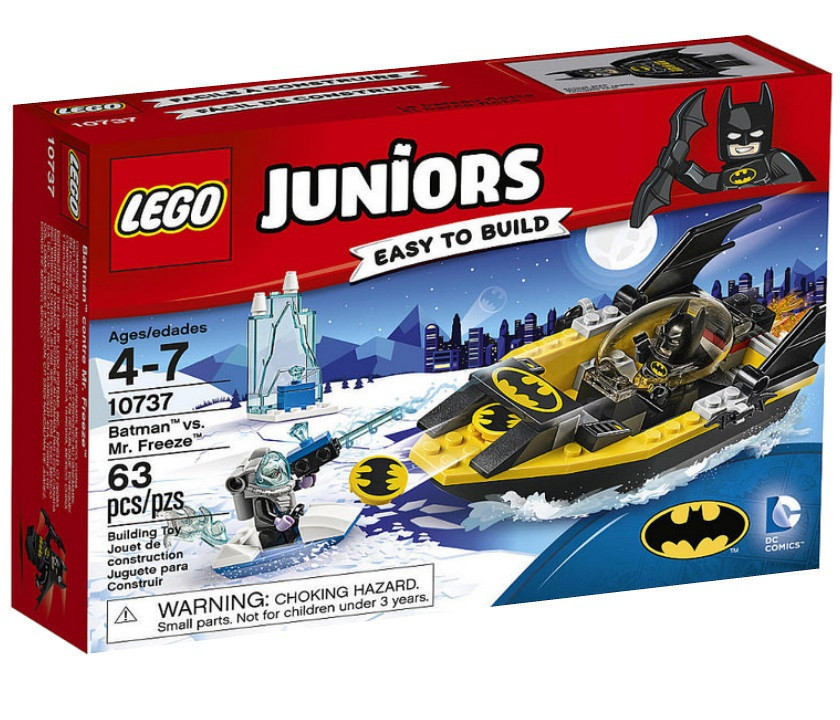 Lego Juniors Бетмен проти Містера Фріза 10737