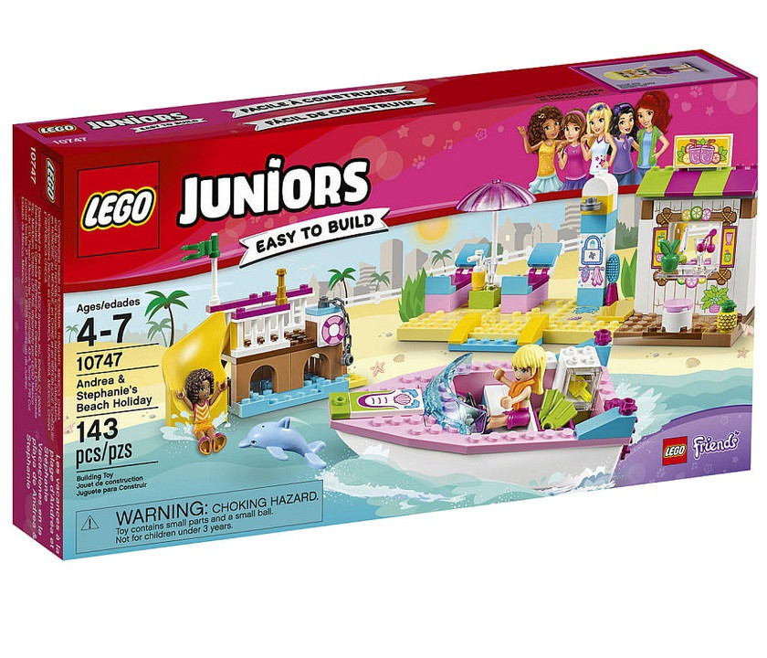 Lego Juniors День на пляжі з Андреа та Стефані 10747