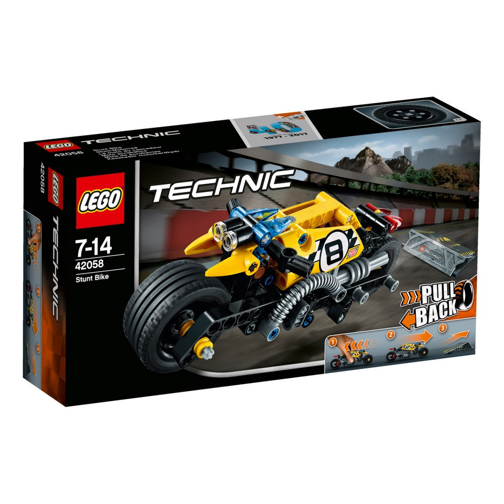 Lego Technic Мотоцикл для трюків 42058