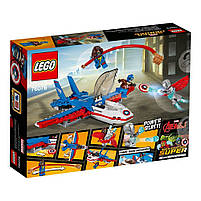 Lego Super Heroes Повітряна гонитва Капітана Америка 76076, фото 3