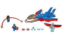 Lego Super Heroes Повітряна гонитва Капітана Америка 76076, фото 5
