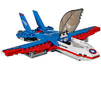 Lego Super Heroes Повітряна гонитва Капітана Америка 76076, фото 6