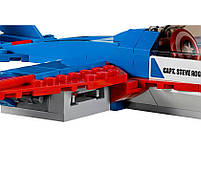 Lego Super Heroes Повітряна гонитва Капітана Америка 76076, фото 7