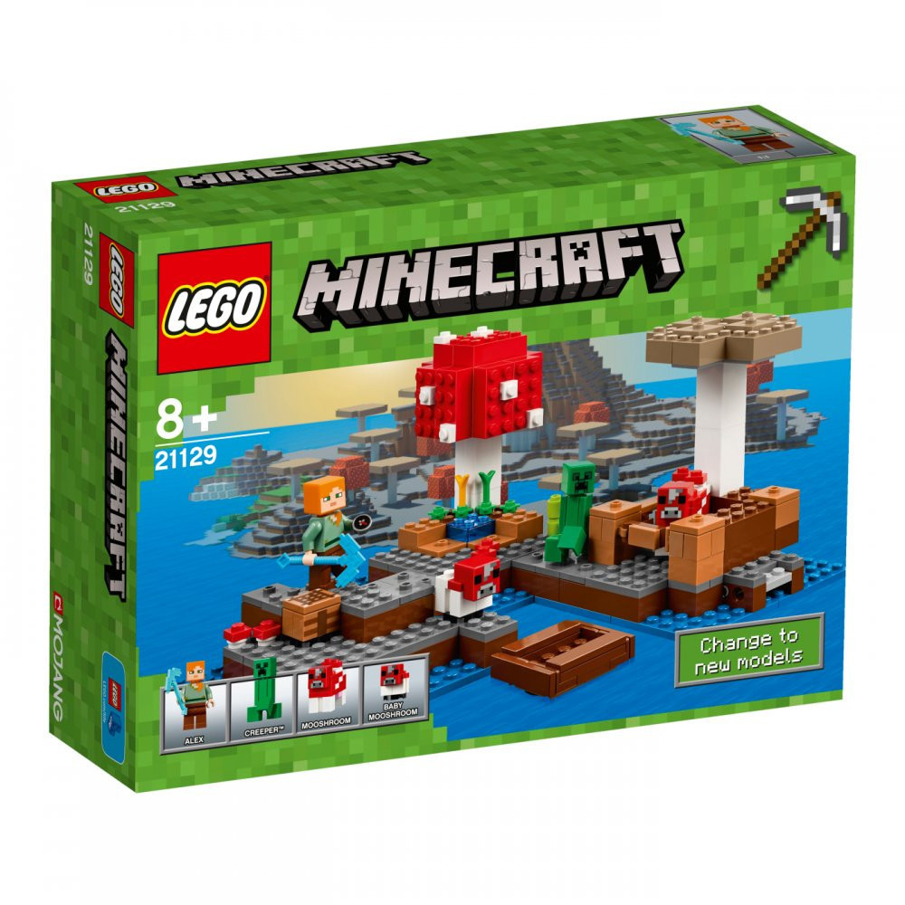 Lego Minecraft Грибний острів 21129
