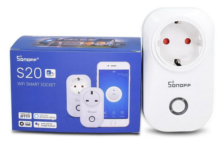 Wi-Fi розетка SONOFF S20
