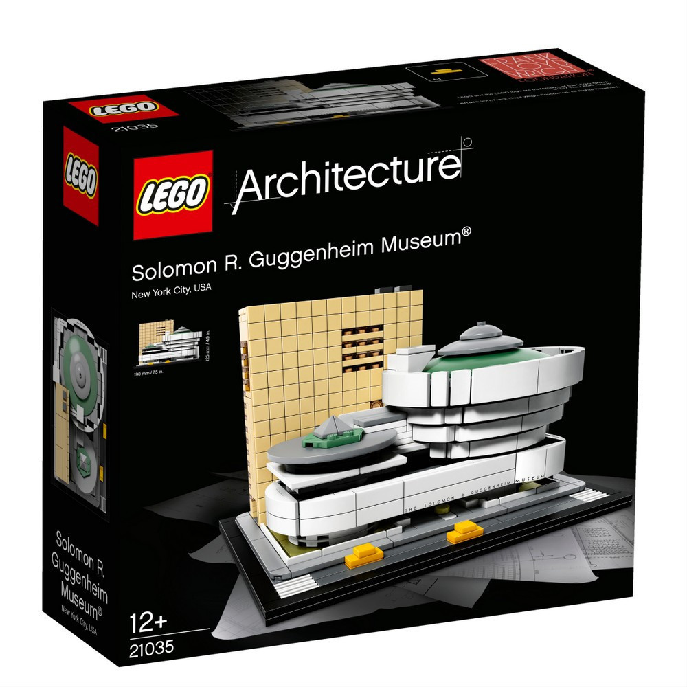 Lego Architecture Музей стерео Гуггенхайма 21035