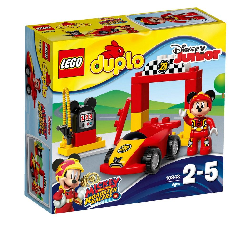 Lego Duplo Гоночна машина Міккі 10843