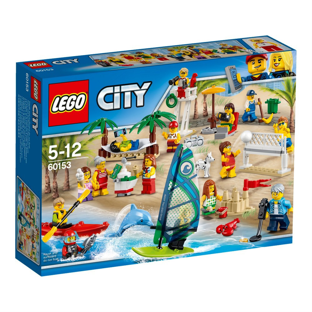 Lego City Відпочинок на пляжі - жителі Lego City 60153