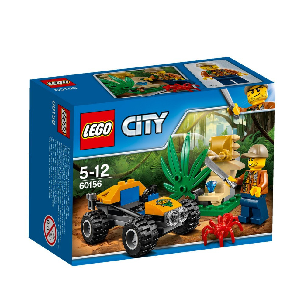 Lego City Джунглі: Баггі для поїздок по джунглях 60156