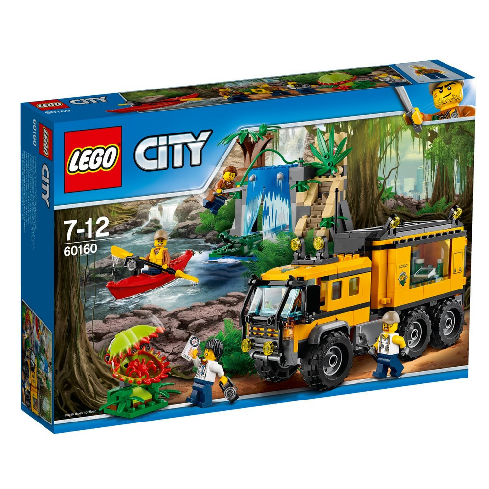 Lego City Джунглі: Пересувна лабораторія в джунглях 60160