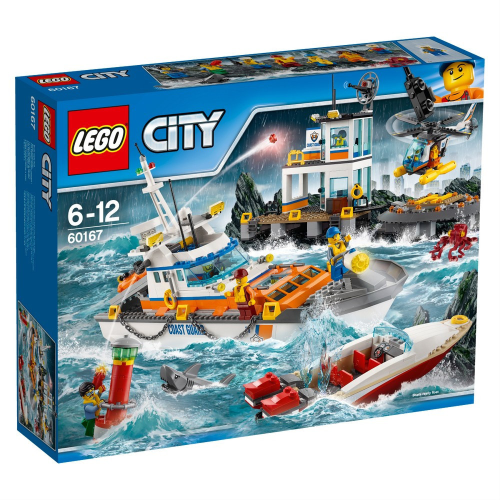 Lego City Штаб берегової охорони 60167