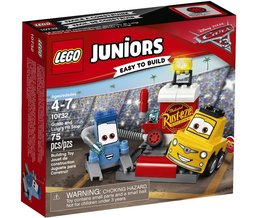 Lego Juniors Піт-стоп Гвідо та Луїджі 10732