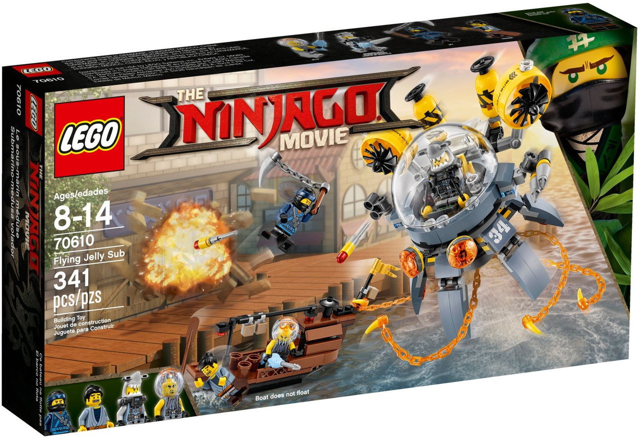 The Lego Ninjago Movie Літаюча субмарина Медуза 70610