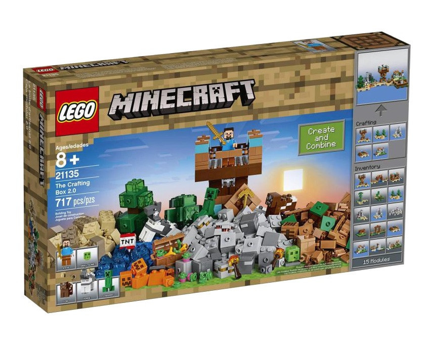 Lego Minecraft Верстак 2.0 21135