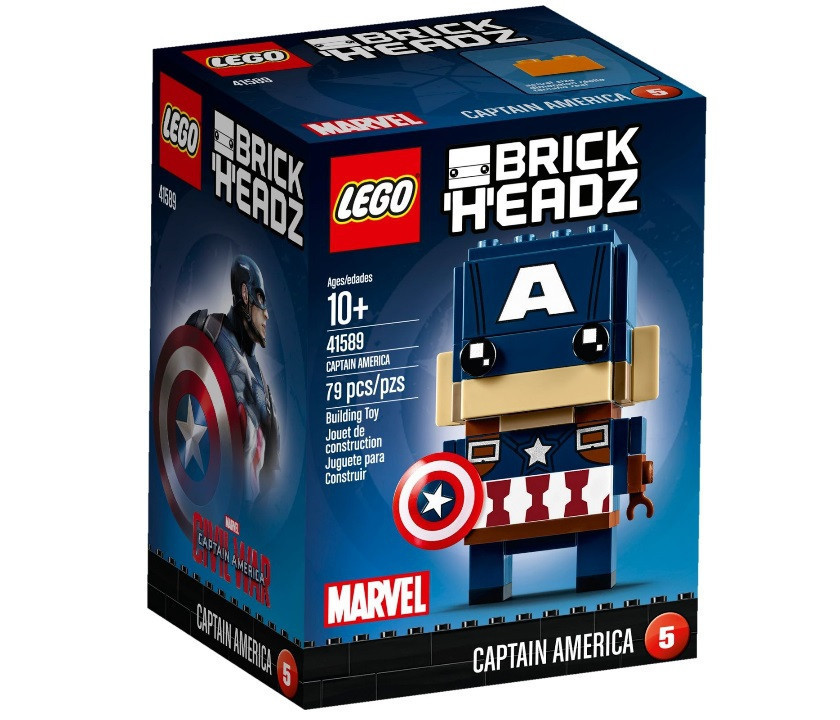 Lego BrickHeadz Капітан Америка 41589