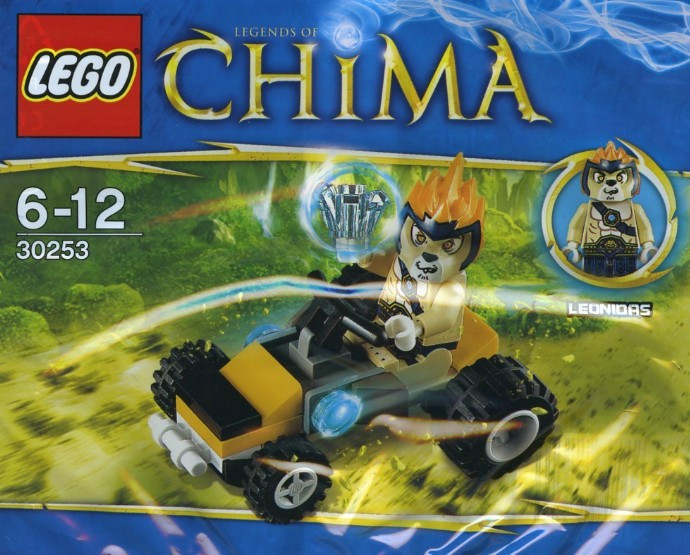 Lego Legends Of Chima Драгстер Леонідаса 30253, фото 1