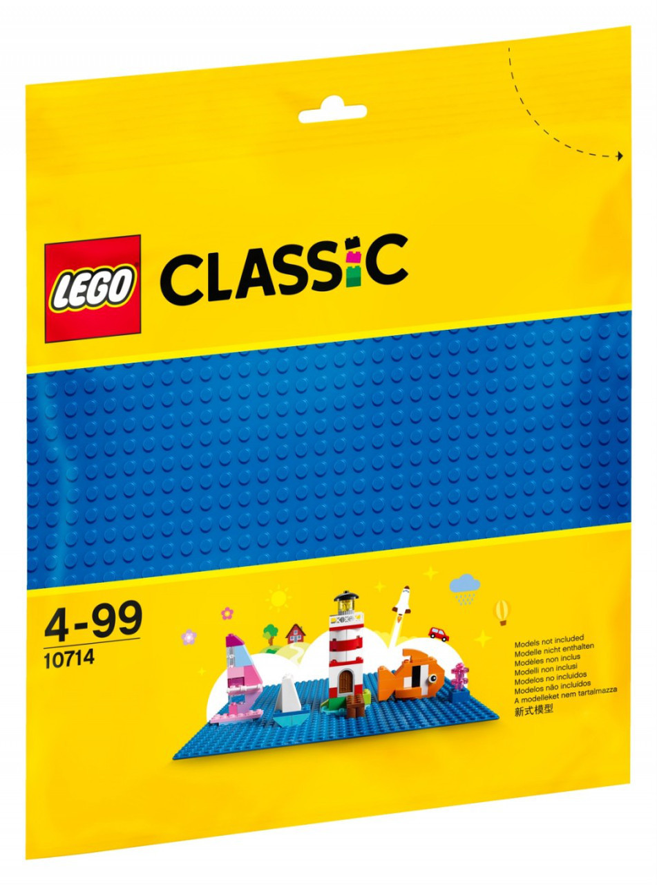 Lego Classic Базова пластина синього кольору 10714