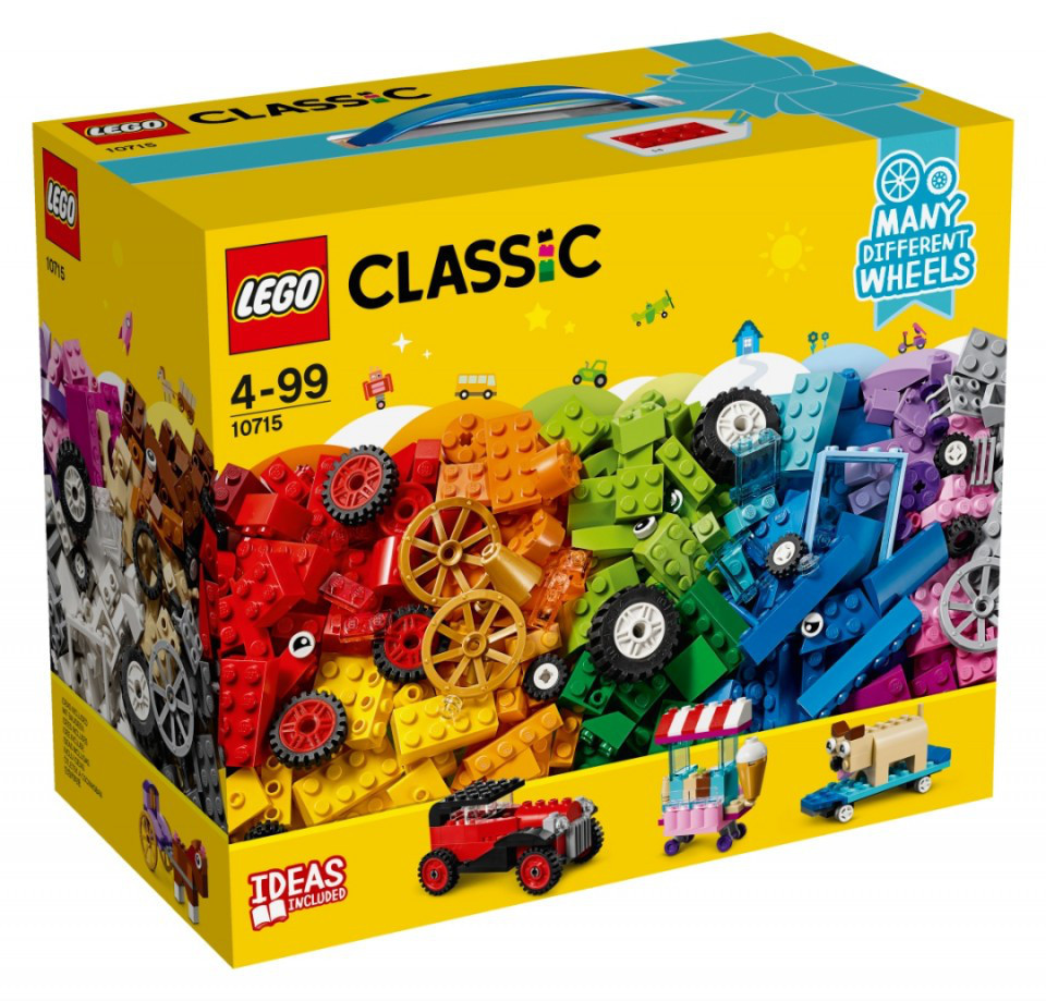 Lego Classic Кубики та колеса 10715