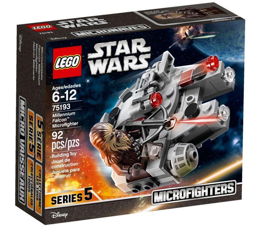Lego Star Wars Микрофайтер Сокіл Тисячоліття 75193