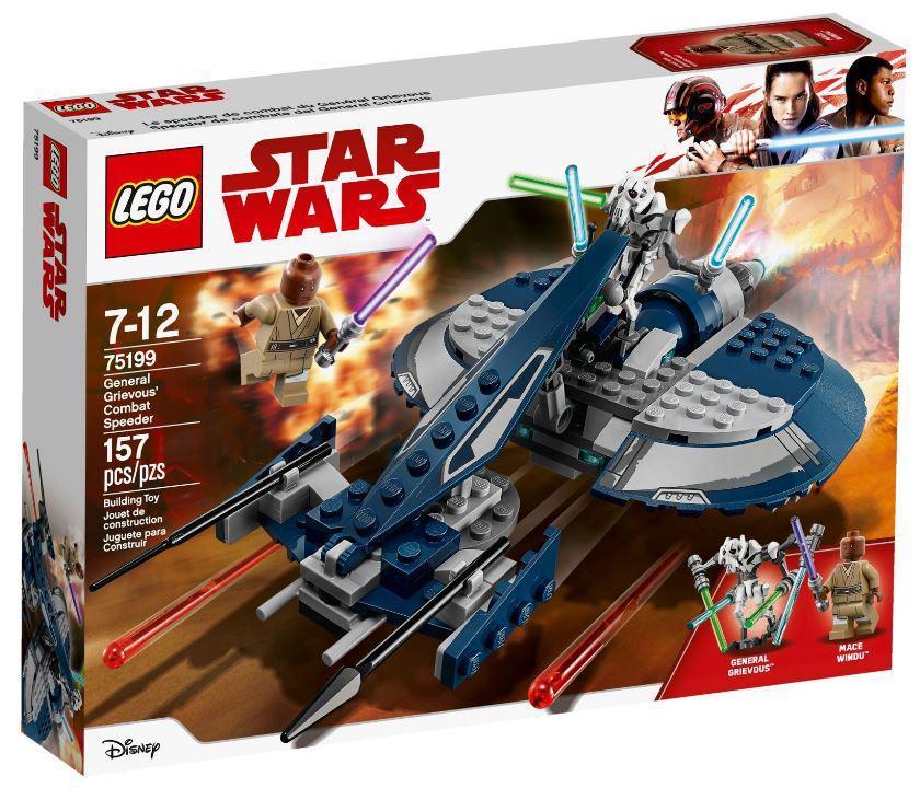 Lego Star Wars Бойової спідер генерала Гривуса 75199