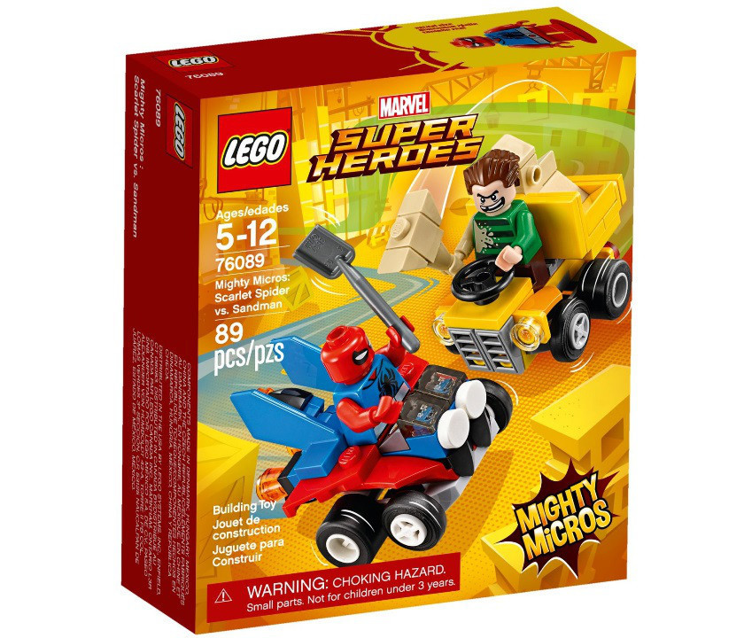 Lego Super Heroes Людина-павук проти Пісочного людини 76089