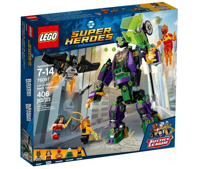 Lego Super Heroes Бій з роботом Лекса Лютора 76097