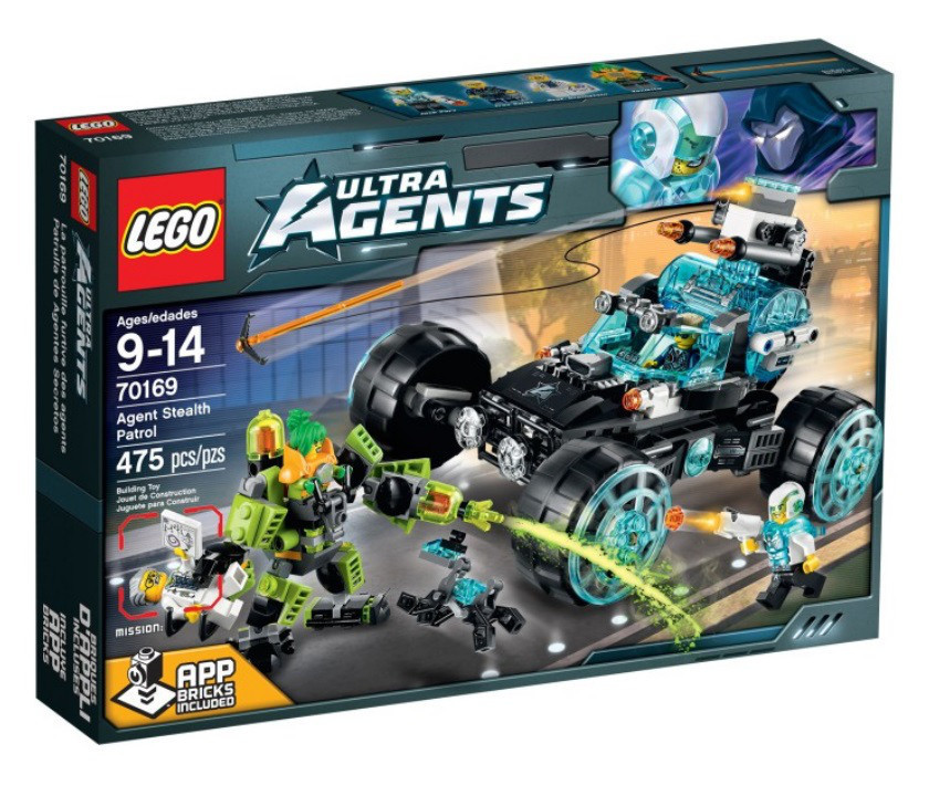 Lego Ultra Agents Секретний патруль агентів 70169