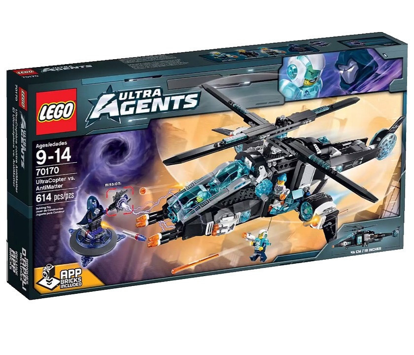 Lego Ultra Agents Ультракоптер проти Антивіковості 70170