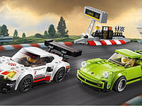 Lego Speed Champions Porsche 911 RSR и 911 Turbo 3.0 75888, фото 4
