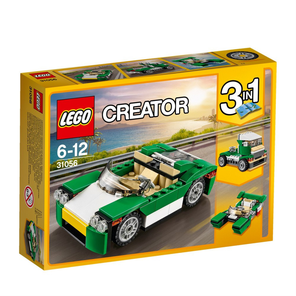 Lego Creator Зелений кабріолет 31056
