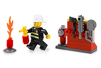 Lego City Firefighter Пожежник 5613, фото 2