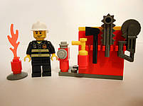 Lego City Firefighter Пожежник 5613, фото 3