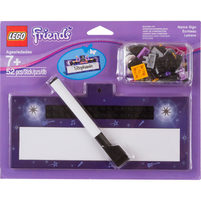 Lego Friends Іменна табличка 853443