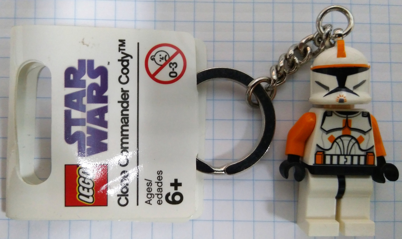 Lego Star Wars Брелок Командир Коді 852355