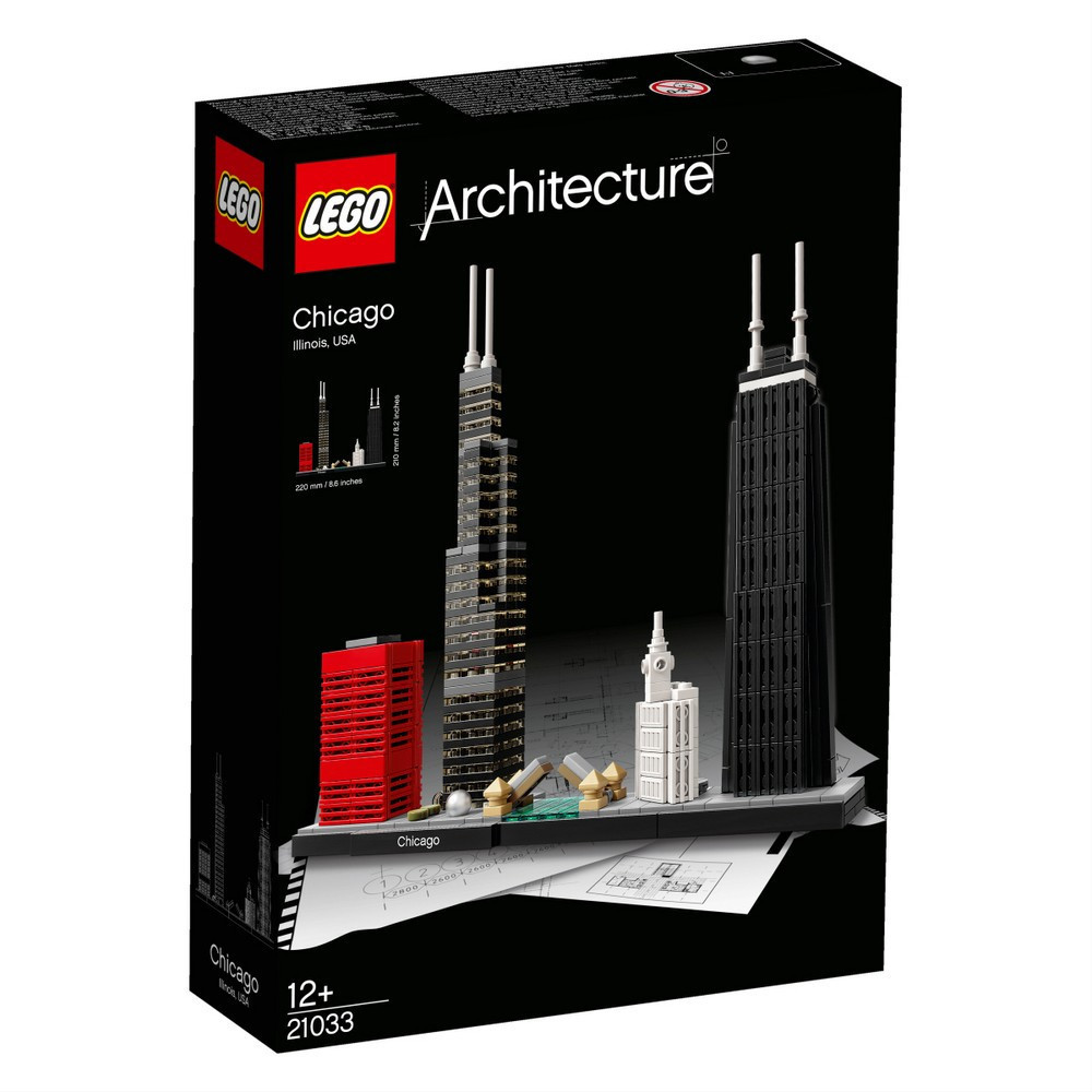 Lego Architecture Чикаго 21033